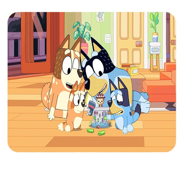 Podkładka pod myszkę Bluey zdjęcie 1