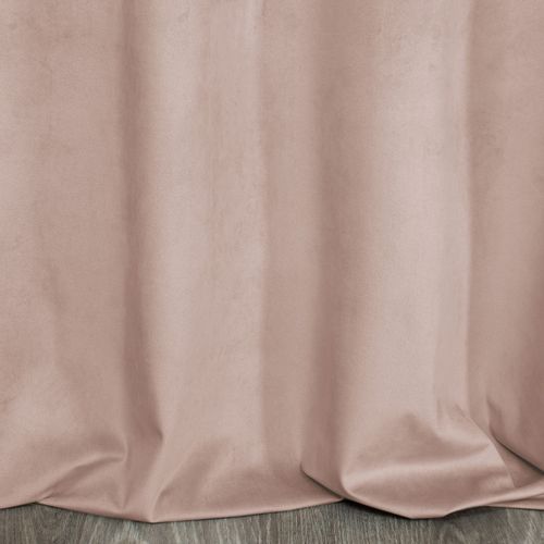 Zasłona gotowa na przelotkach PERI 140x250 Eurofirany pudrowy róż na Arena.pl