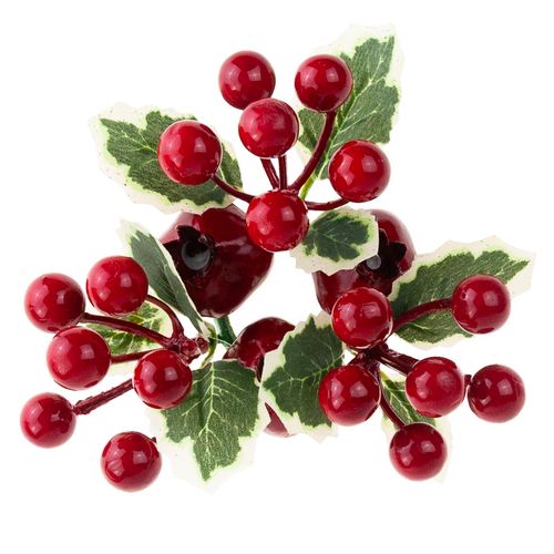 Stroik Wianek Na Świeczkę Głóg Ostrokrzew 3 Cm Boże Narodzenie na Arena.pl