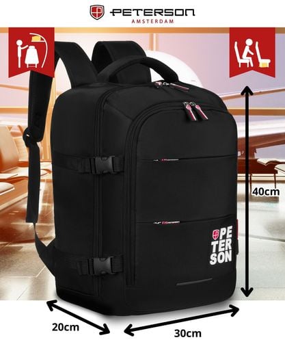plecak ptn plg-01-d-7238 black+red na Arena.pl