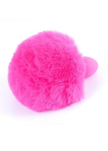 Plug-Jewellery Silicon Plug - Bunny Tail - Pink na Arena.pl