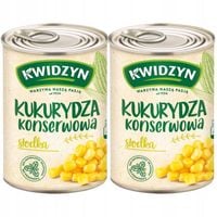 Kwidzyn Kukurydza konserwowa 400 g x 2 sztuk