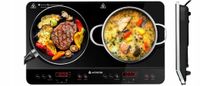 Kuchenka Indukcyjna Dwupalnikowa 3500W Turystyczna Przenośna Płyta Niska