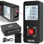 Dalmierz HILDA HD-S50 50M Miernik Odległości Cyfrowy Laserowy Akumulatorowy