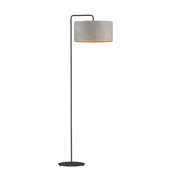 Lampa podłogowa BOLIVIA GOLD czarna szar zdjęcie 1