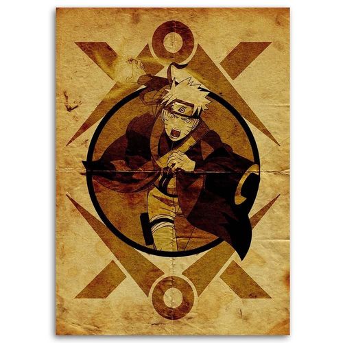 Obraz na płótnie – Canvas, Biegnący bohater anime 40x60 na Arena.pl