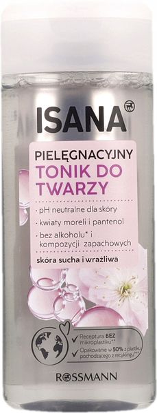 ISANA TONIK DO TWARZY PIELĘGNUJĄCY 200 ML zdjęcie 1