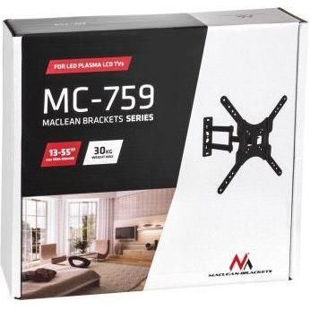 Uchwyt Maclean  MC-759 (ścienny; 13" - 55"; Max. 30kg) na Arena.pl