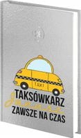 KALENDARZ DLA TAKSÓWKARZA notatnik tygodniowy PLANER A4 złoty srebrny 2026