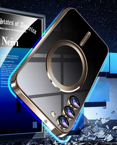 ETUI MAGSAFE GLAMOUR CLEAR CASE do SAMSUNG GALAXY S24 FE 5G SZKŁO HARTOWANE na Arena.pl