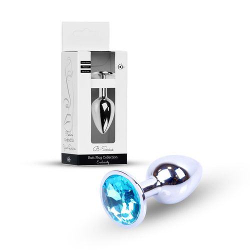 Plug-Jewellery Silver Plug- Light Blue na Arena.pl