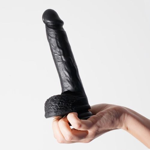 crushious inviktus 8 liquid silicone dildo black na Arena.pl