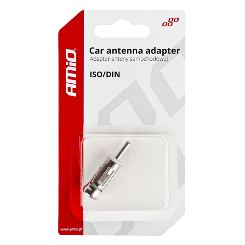 Adapter Antenowy Redukcja Wtyk ISO DIN Prosty Adapter Anteny Samochodowy na Arena.pl