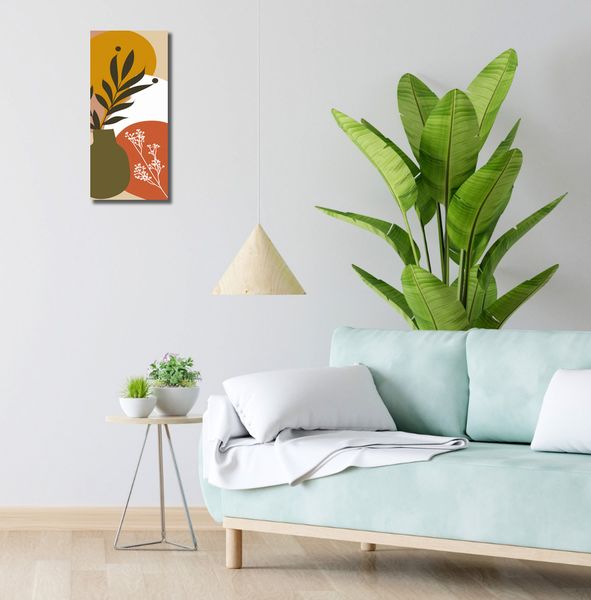 Obraz 20x50cm Kwiaty w Słońcu zdjęcie 2
