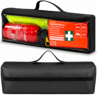 Torba Organizer Filc Kuferek Do Bagażnika Z Rzepami Zamykany Na Suwak