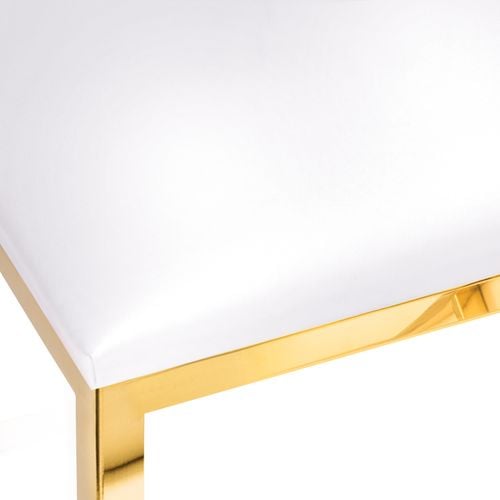 Taboret Agnes biały na Arena.pl