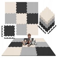 MATA PIANKOWA Składana Edukacyjna Puzzle DLA DZIECI TULANO Gioco 15