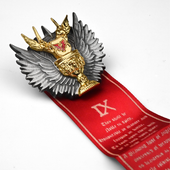 Blood Angels | 8 cm | Metal | Przypinka | Warhammer 40k