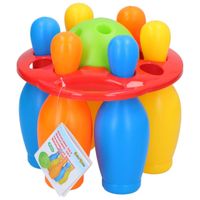 KRĘGLE OGRODOWE GIGANT WYSOKOŚĆ 18,5CM 8 ELEMENTÓW EDDY TOYS