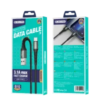 jellico kabel b10 usb-c 3.1a 1m czarny