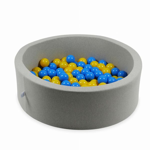 Kulki do zabawy ø7cm 300szt żółte, błękitne zdjęcie 3