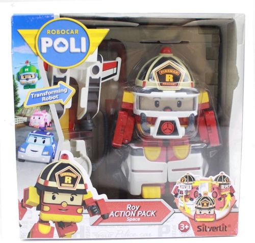 ROBOCAR POLI Figurka transformująca 2w1 Roy Strażak na Arena.pl