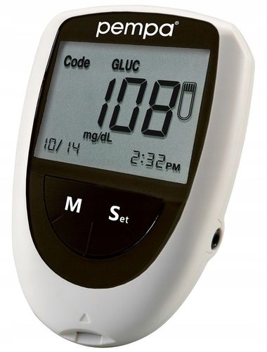 GLUKOMETR BENECHECK PEMPA 3W1 GLUKOZA KWAS MOCZOWY CHOLESTEROL + 3 GRATISY na Arena.pl