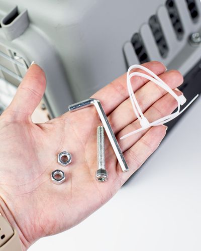 Transporter Dla Zwierząt Z Akcesoriami Klatka Kojec Box Duży na Arena.pl