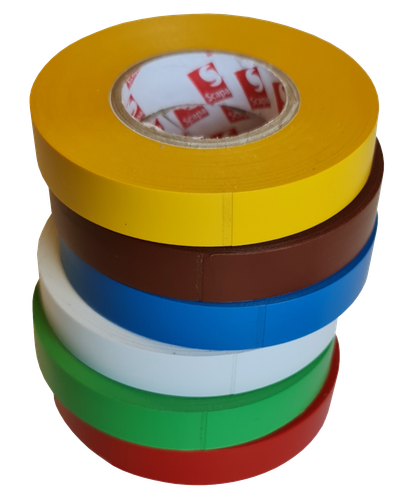 TAŚMA IZOLACJA 2702A 12mm/25m BRĄZOWA, SCAPA BULK AUTO, DO WIĄZEK na Arena.pl