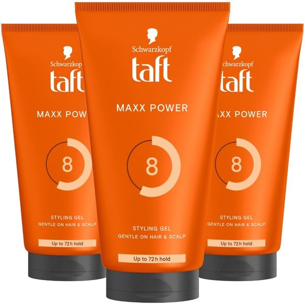 Taft Looks Maxx Power Żel do włosów 3x150ml zdjęcie 2