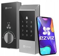 Inteligentny zamek WIFI kod PIN APLIKACJA DL04 EZVIZ ALARM BLOKADA