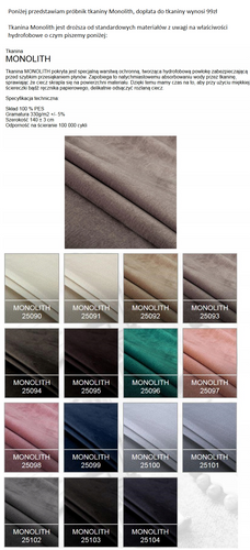 Narożnik Kalifornia rogówka ruchome zagłówki dwa wzory do wyboru na Arena.pl