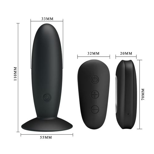 MR PLAY   Remote Control Vibrating Anal Plug na Arena.pl