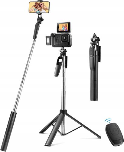 Vinabo 3 w 1 Kijek do selfie Bluetooth, statyw do smartfona 4C1 na Arena.pl