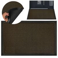 WYCIERACZKA POD DRZWI 3D WEJŚCIOWA DO BUTÓW ZEW WEW GOLD ANTYPOŚLIZGO 45x75