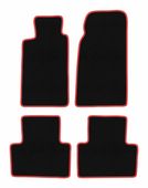 Dywaniki welurowe CARLUX-RED do Jaguar XJ6 X300 1994-1997 sedan
