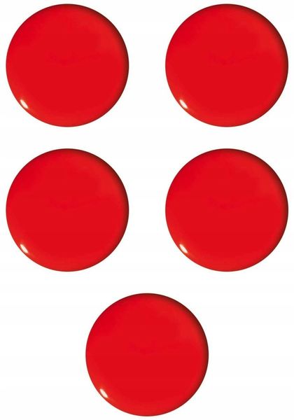 magnesy do tablic 30mm/5 czerwone 5361 zdjęcie 6