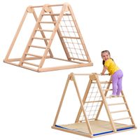 domowy plac zabaw Piramida - drewno