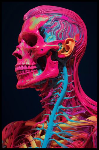 Plakat 53x81cm Anatomia Koloru na Arena.pl