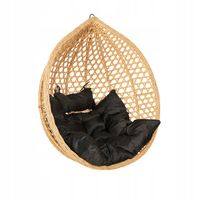 KOSZ WISZĄCY KOKON HUŚTAWKA NATURAL TROPIKAL