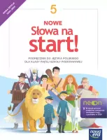 NOWE Słowa na start! NEON Język polski Szkoła podstawowa Klasa 5 2024-2026