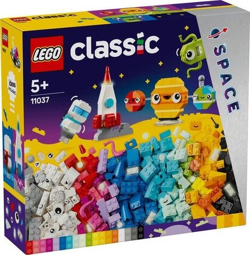 LEGO Classic Kosmos 11037 Kreatywne Planety Układ Słoneczny Świecące klocki na Arena.pl