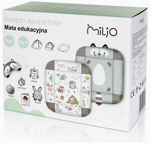 MATA EDUKACYJNA MILJO FOREST ADVENTURE 3w1 na Arena.pl