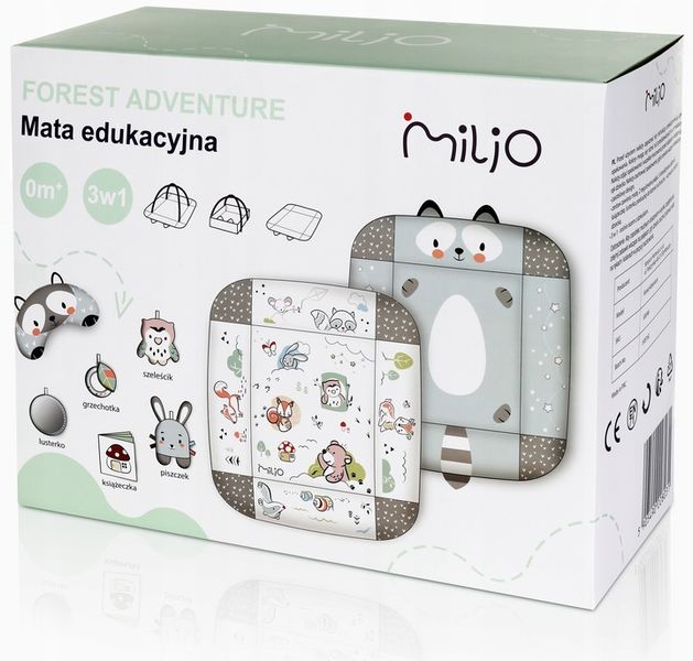 MATA EDUKACYJNA MILJO FOREST ADVENTURE 3w1 zdjęcie 10