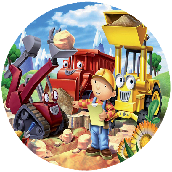 Opłatek na tort Bob Budowniczy zdjęcie 1