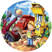 Opłatek na tort Bob Budowniczy