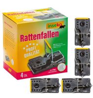 profesjonalna pułapka na szczury 4 szt. wielorazow