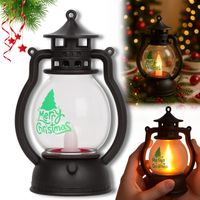 LAMPION LED 12,6 CM MERRY CHRISTMAS ŚWIECZNIK