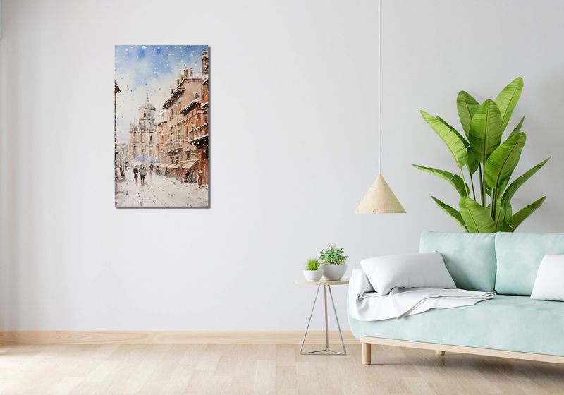 Obraz 50x90cm Urok Starych Miast zdjęcie 2