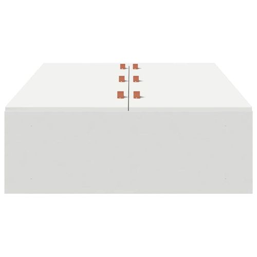 Ramka łóżka Biały 200 x 90 x 31.5 cm Materiał drewnopochodny na Arena.pl